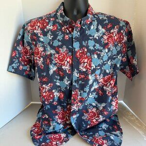 Retrofit Men's Button Down Short Sleeve Shirt
